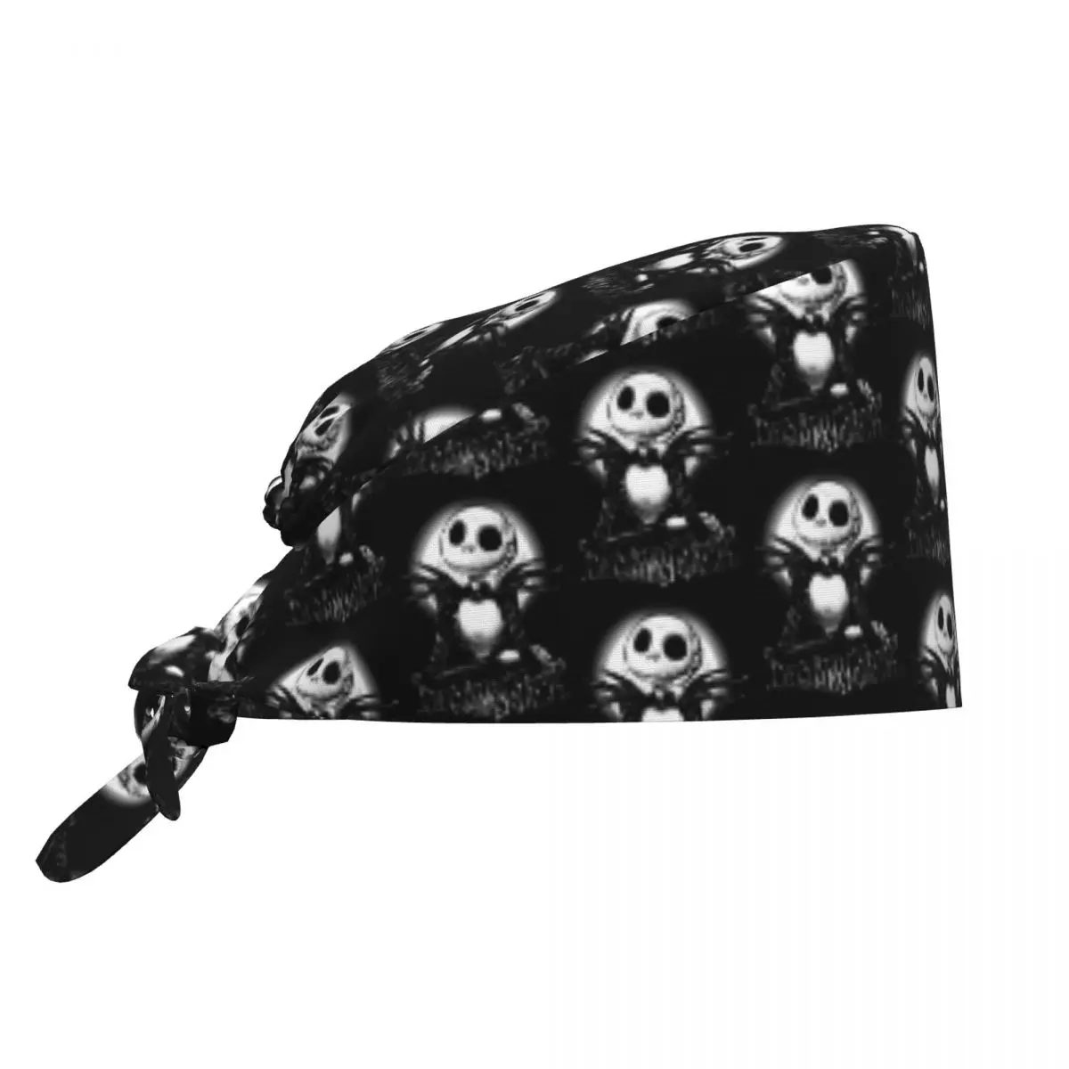 Pesadilla antes de Navidad personal médico bata sombrero película de terror esqueleto Jack noche Doctor enfermería gorra quirúrgica gorros exfoliantes