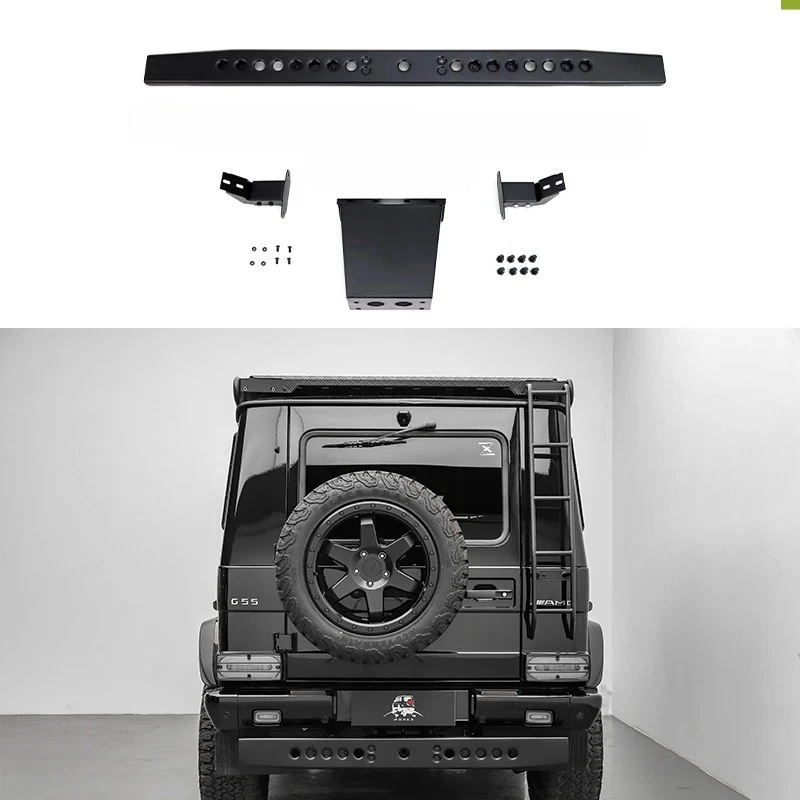 For Mercedes G Class W463 4x4 Style Rear Guard Rear Bumper Protect Rear Bull Bar 4x4 Black Exterior Parts G500 G63