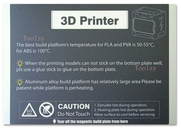 

Планшет для ПК, двухсторонняя пластина PEI, ВЧ пластина для 3D-принтера TECH i-Fast