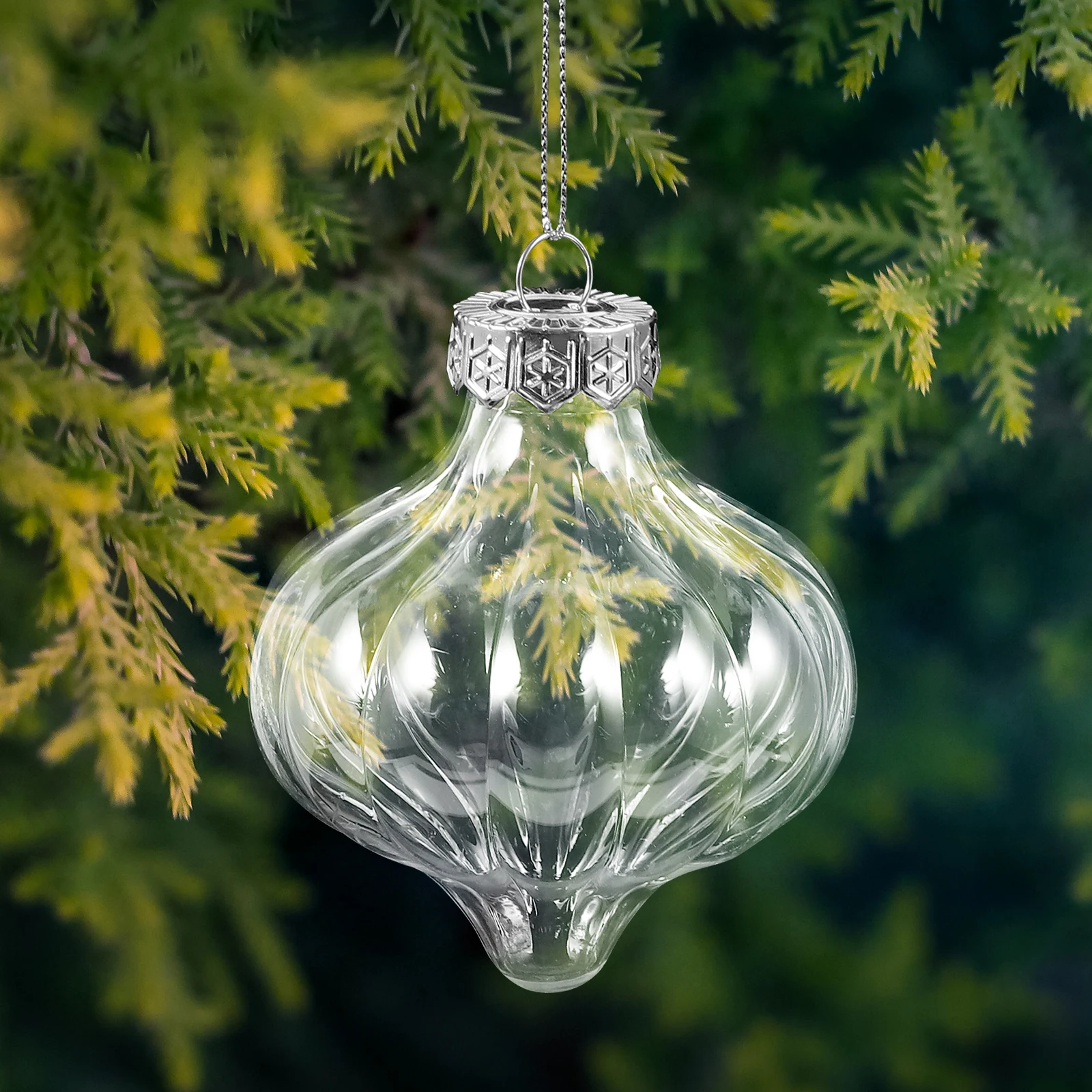

12 Pcs Clear Plastic Christmas naments Balls Decoration for Xmas Tree Holiday Party Gadgets Home Festive Supplies