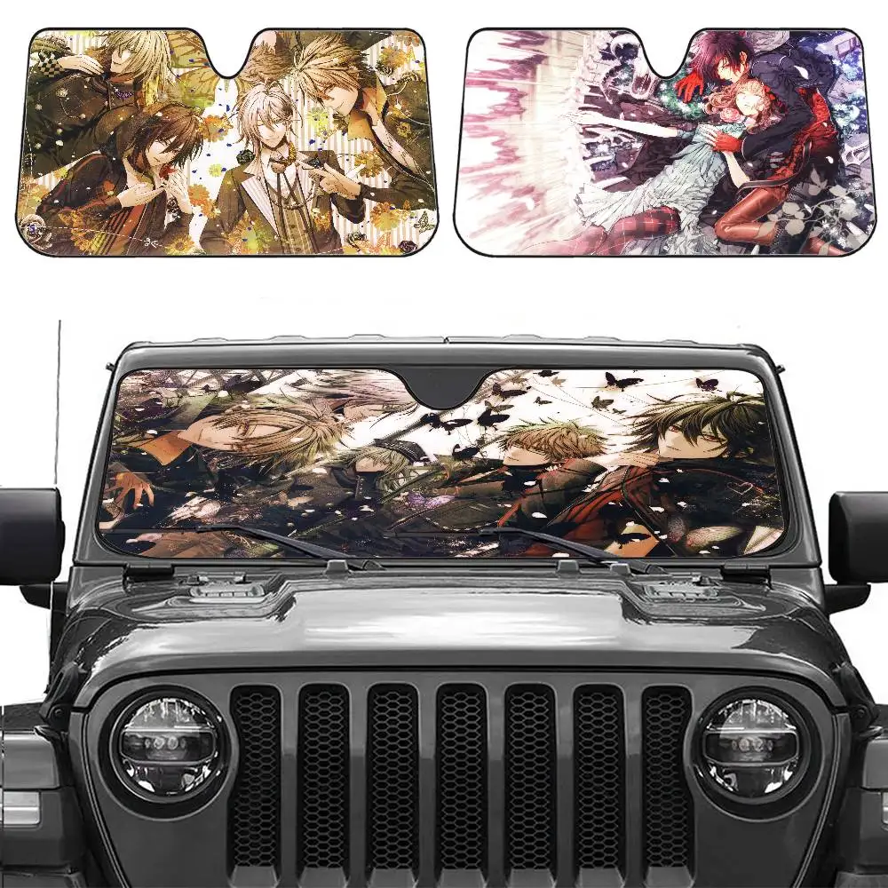 

Otome Game Windshield Sunshade Car Window Windscreen Cover Sun Shade Auto Sun Visor Car-covers Car Solar Protection