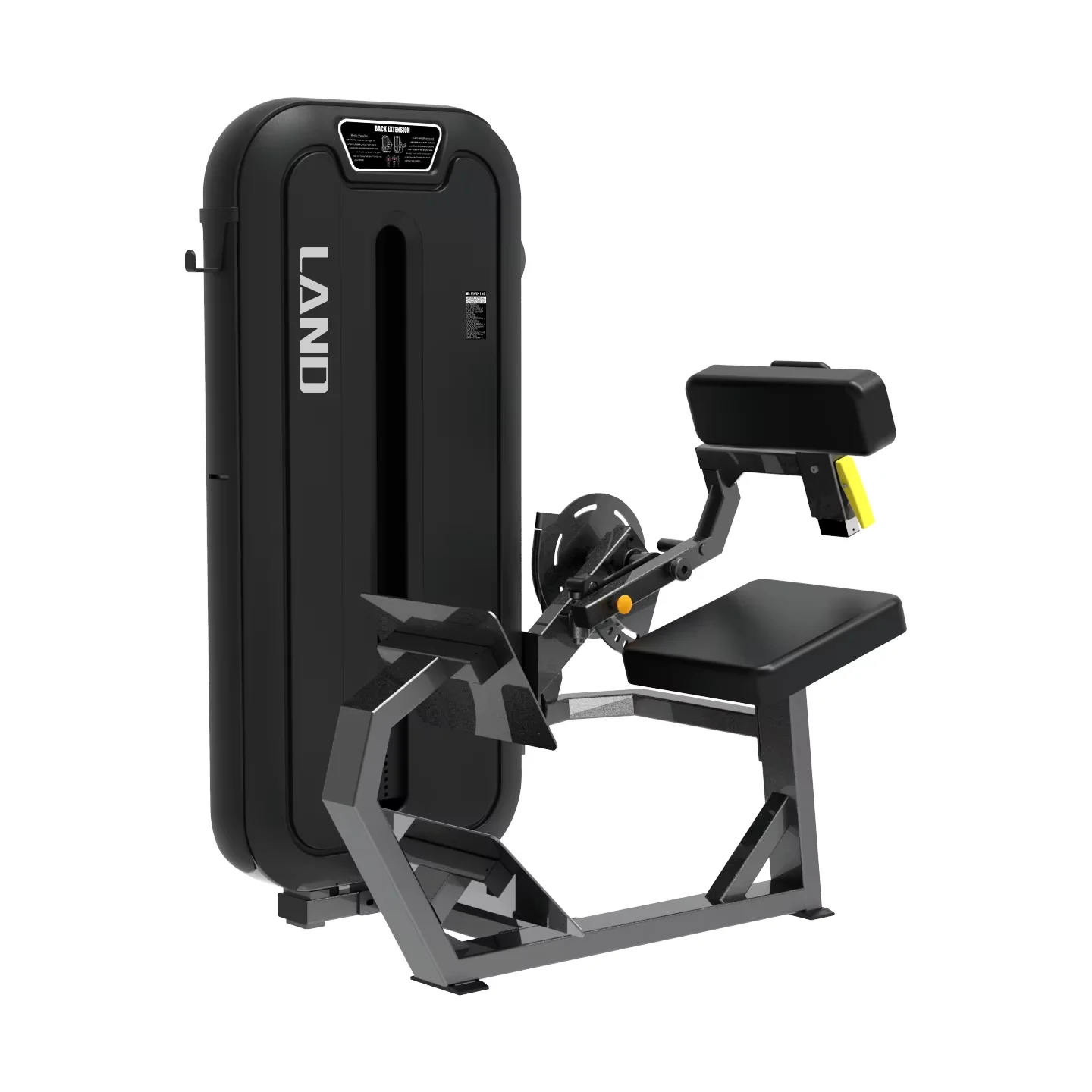 

Land Fitness Commercial Gym Equipment Back Extension Pin Loaded Strength Machine for Sale