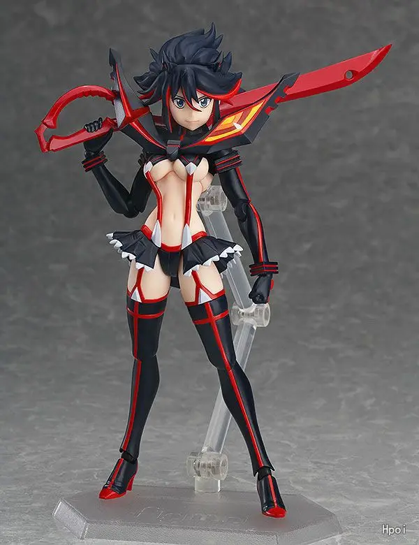 14cm Figma 220 Anime Figure Kill La Kill Ryuko Matoi Matoi Ryuuko Souvenir Action Figure Pvc Collectible Model Doll Kid Toy Gift