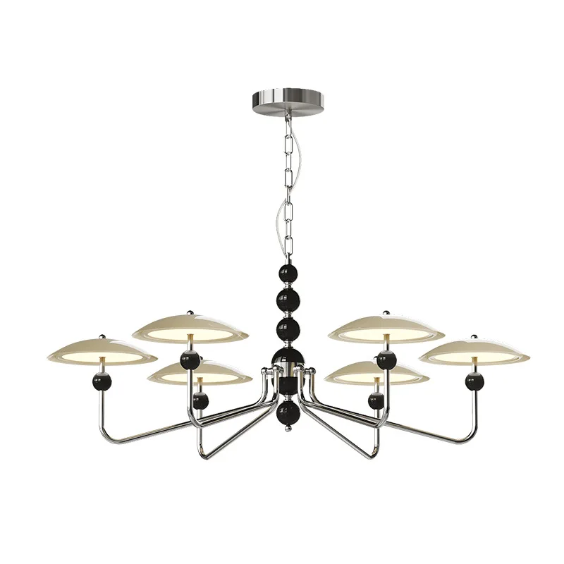 

Star track flying saucer chandelier retro Italian living room home chandelier high-end medieval style