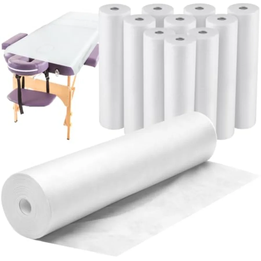 

Rolls Disposable Non Woven Bed Sheets Massage Table Paper Covers Non Woven Fabric Massage Sheets Waterproof Spa Breathable Bed