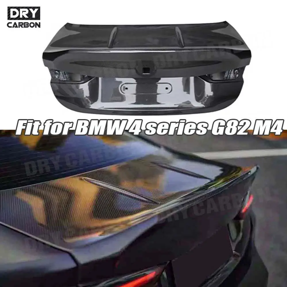 

Car Rear Boot Flaps Body Kits For BMW 3 4 Series G80 M3 G82 G83 M4 2021+ Tailgate Decklid Panel Spoiler Wing Trunk Lid Accessory