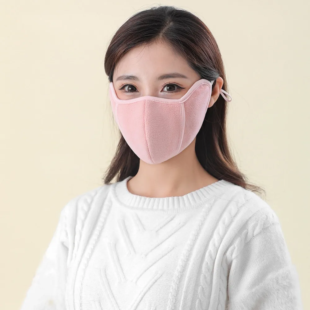 New Breathable Warm Mask Warm Traceless Anti-sun Mask Anti Pollen Windproof and Cold Proof Face Mask Autumn Winter