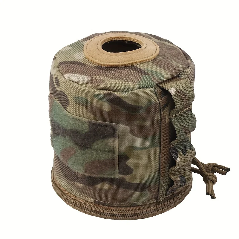 Fast Access Molle Toilet Roll Holder,Portable Roll Paper Storage Bag For Camping Hiking