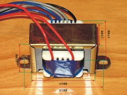 Z11- EI66X25 Input: 220V Output: 0V-115V-230V/200MA+6.3V/4000MA Transformer For Tube Amplifier 6P1, 6AQ5, 6F3, etc.