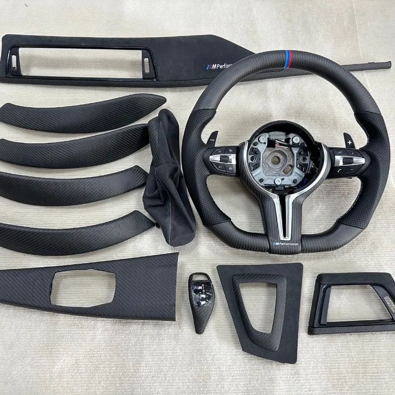 

Parts Suitable for BMW 3 4 Series True Carbon Fiber Interior Bright Carbon Fiber Dry Carbon MP Central Control