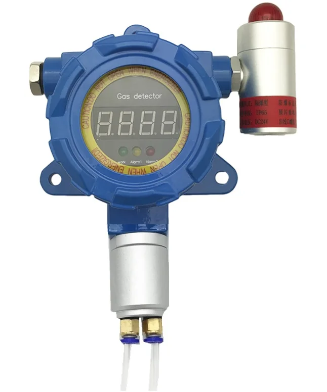 Industrial Use Fixed Methane Gas Detector Ch4 Leak Monitor Explosion-proof ATEX