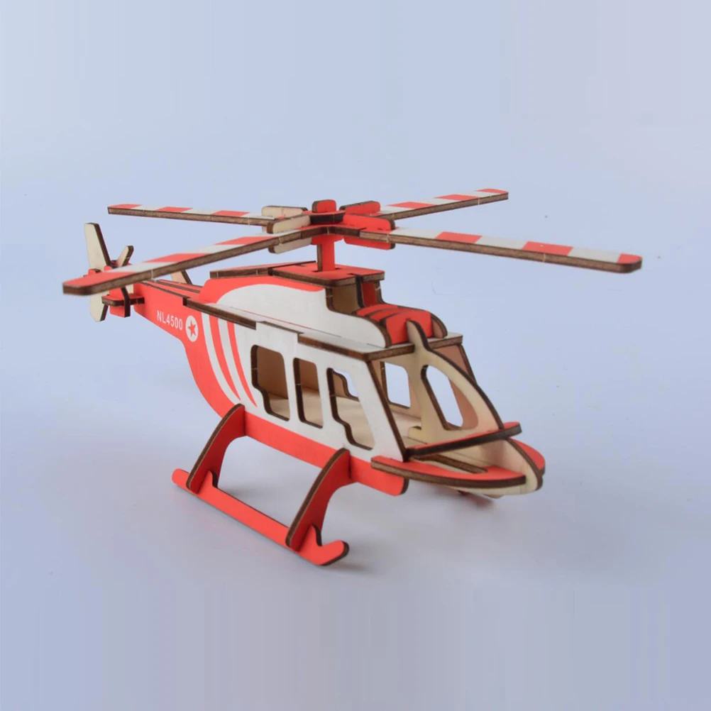 Puzzle 3D en bois, modèle d'avion jouet, Kits d'assemblage artisanaux, Puzzles uniques