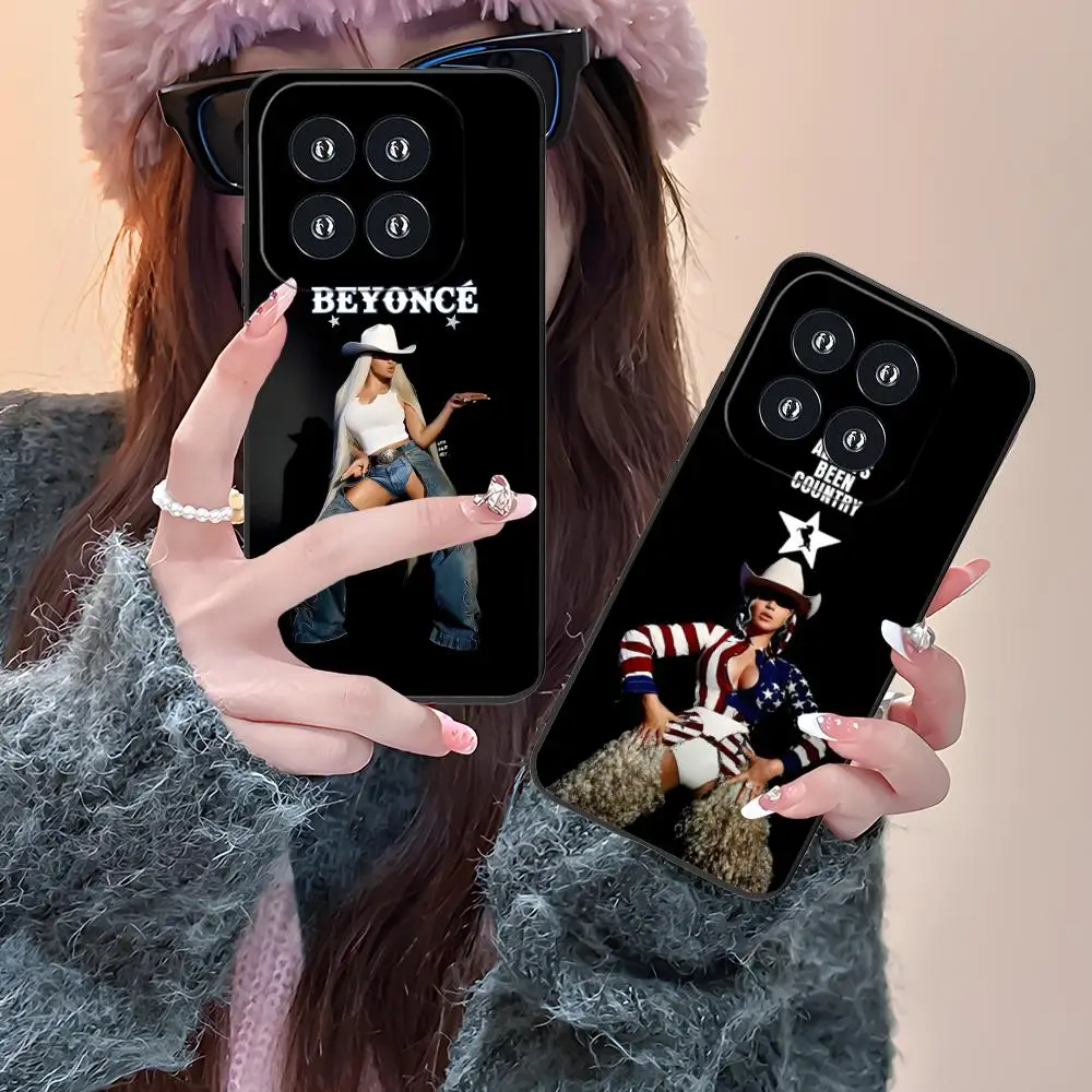 حافظة هاتف محمول B-Beyonce لهاتف Xiaomi 15 14 13 12 Mi 11 T Ultra Lite Pro S X 5G غطاء طباعة ملون غطاء جميل #1