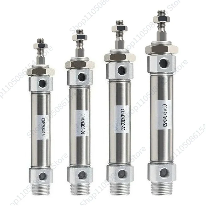 

SMC type stainless steel mini hexagonal anti-rotation cylinder CDM2KB20-50X75X200X300