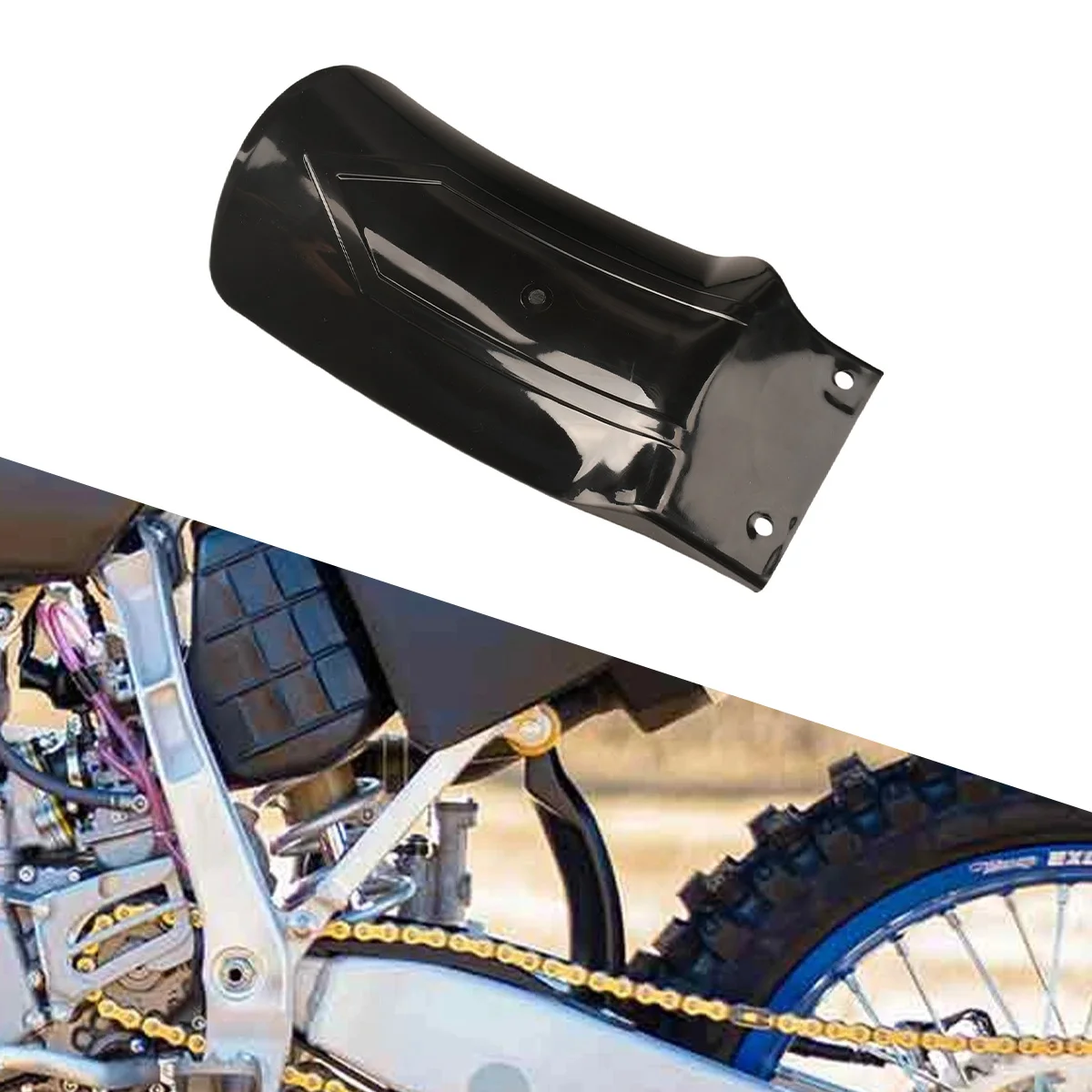 For 2025 YAMAHA WR YZ 250 450 YZ250F 450F YZ250FX 450FX WR450F 2018-2024 Motorcycle Rear Wheel Mudguard After Shock Absorption