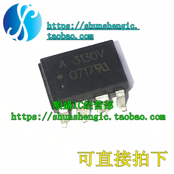 5pieces  A3130 A3130V ACPL-3130 DIP8Pin