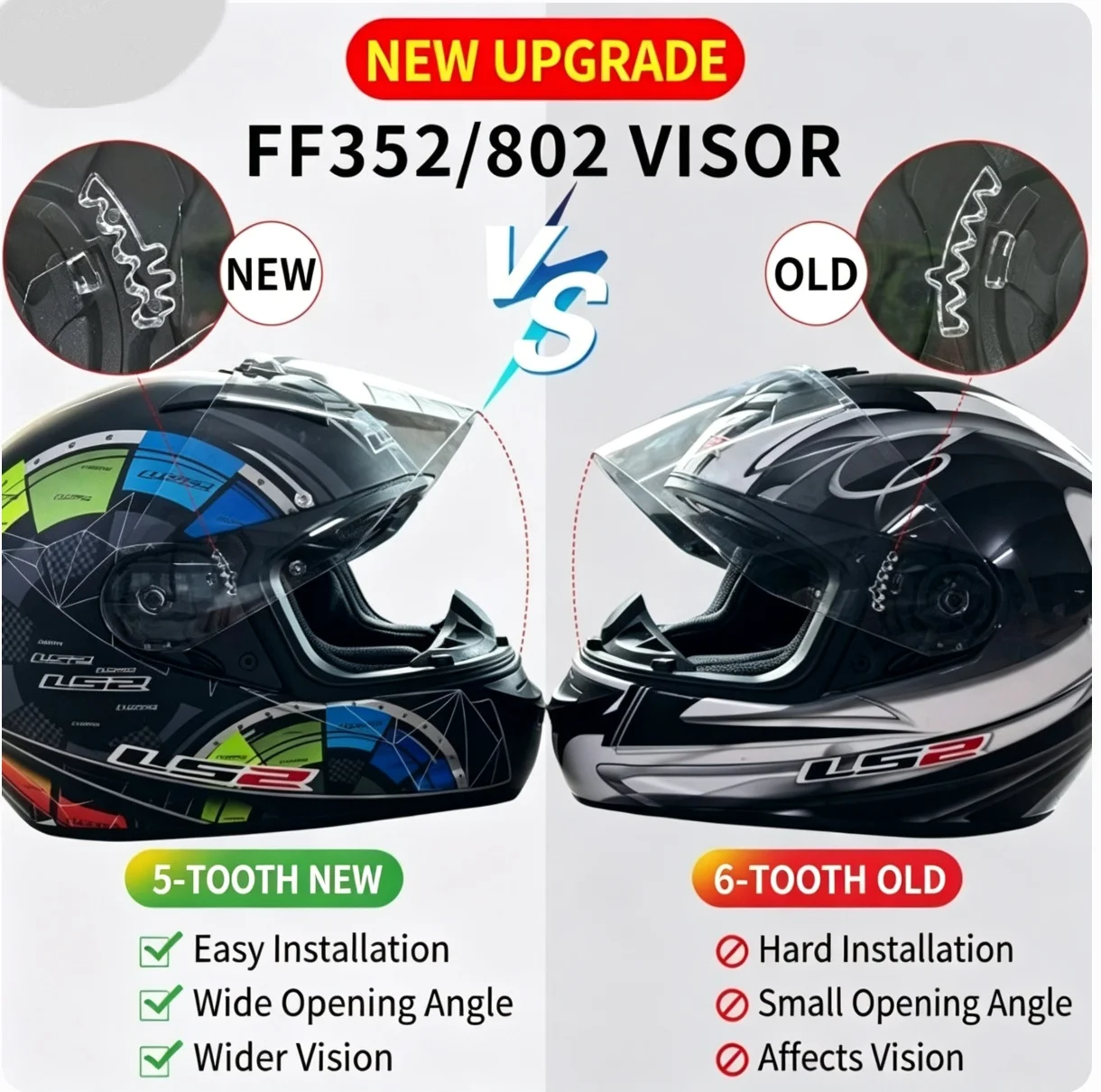 UV Protective Sunscreen Face Shield Visor for FF352 FF802 ROOKIE FLASH Motorcycle Helmet New Accessory Lens