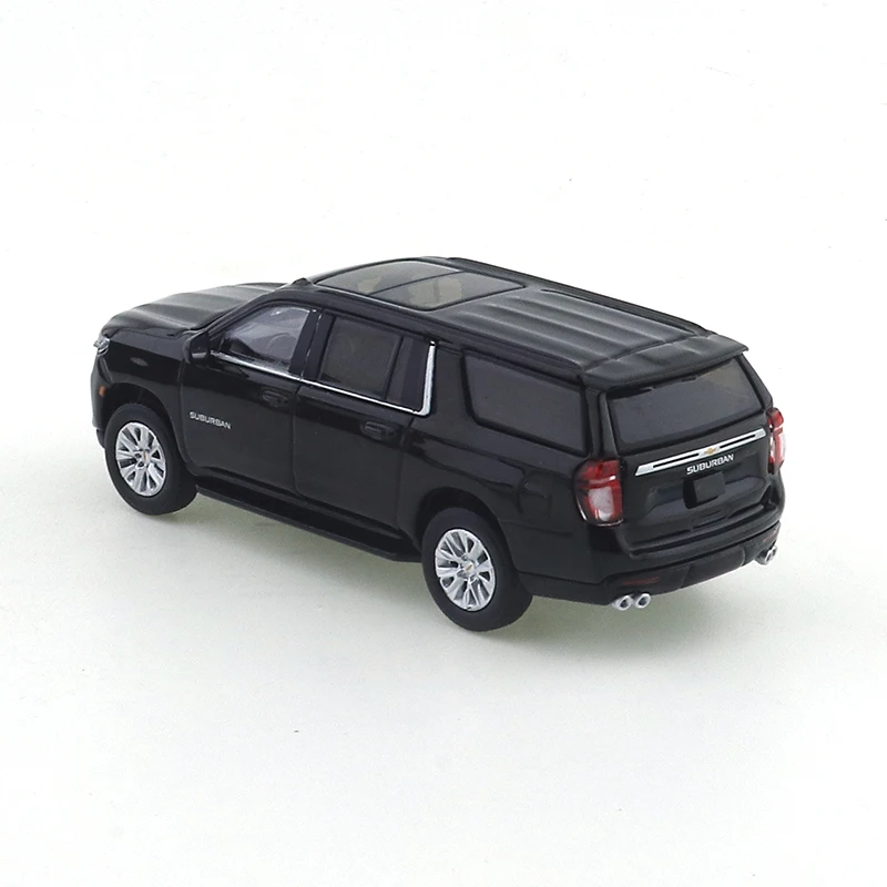 MASSDI 1/64 Chevrolet voiture de banlieue en alliage véhicule à moteur moulé sous pression modèle en métal enfants jouets pour garçons amis cadeaux recueillir des ornements