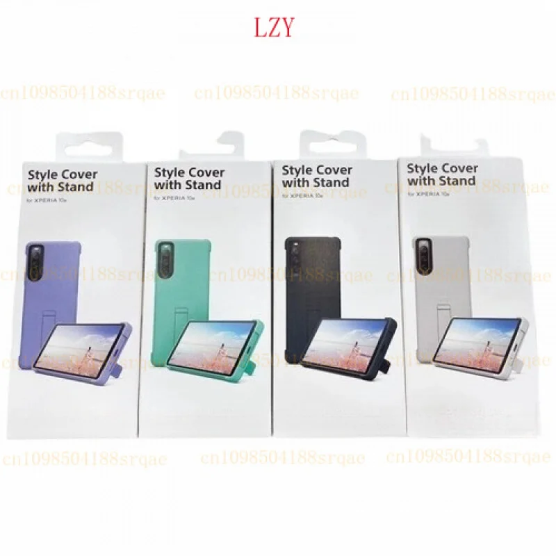 حافظة بتصميم أصلي مع حامل لهاتف SONY Xperia 10 V -XQZ-CBDC