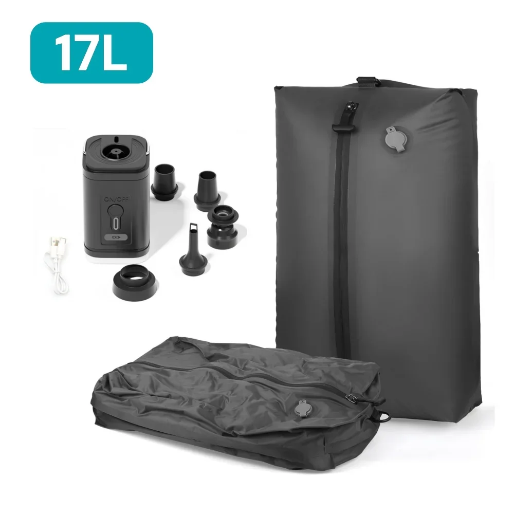 Vacuum Compression Packing Bags for Travel Luggage, Lightweight Space Saver Suitcase, Storage Organizer Cubes for Clothes Trip