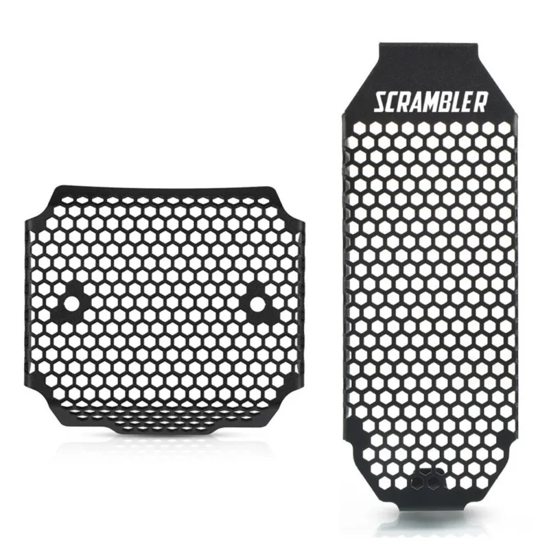 For DUCATI Scrambler 800 2015-2027 2026 Scrambler800 Radiator Oil Cooler Grille Rectifier Voltage Regulator Guard Protector Set 2