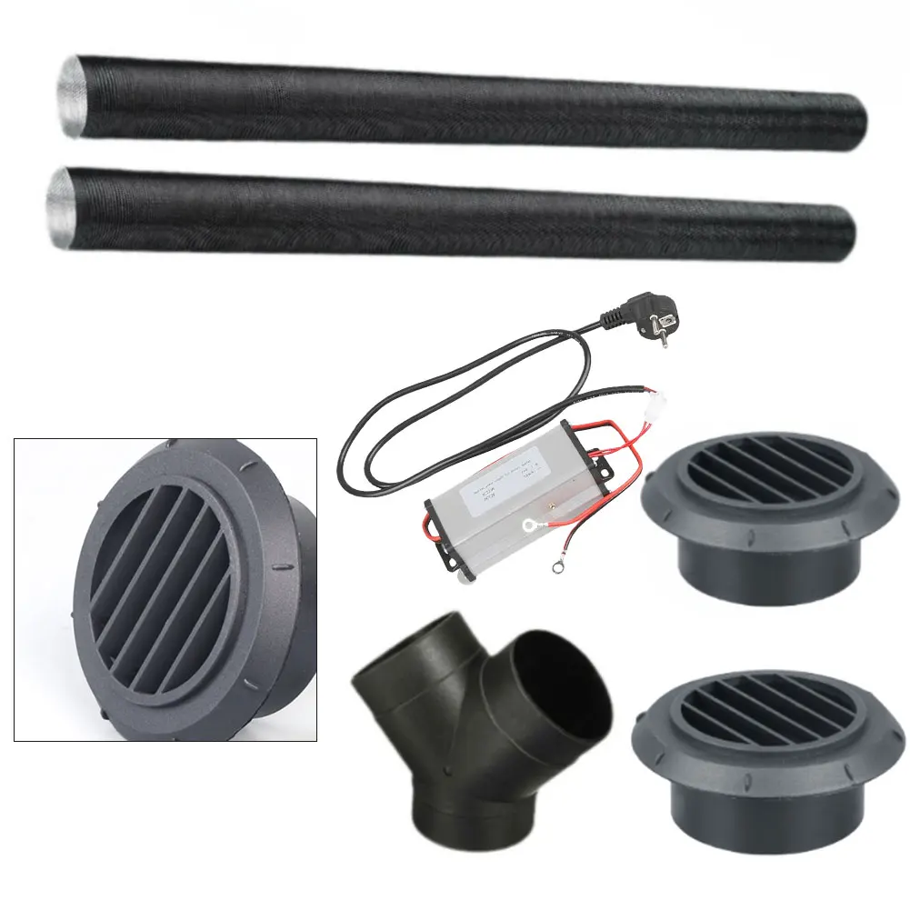 

5KW 8KW Power Converter Diesel Heater Garage Heating Kit Diesel Heater Pipe Stable Power Output Lightweight Portable