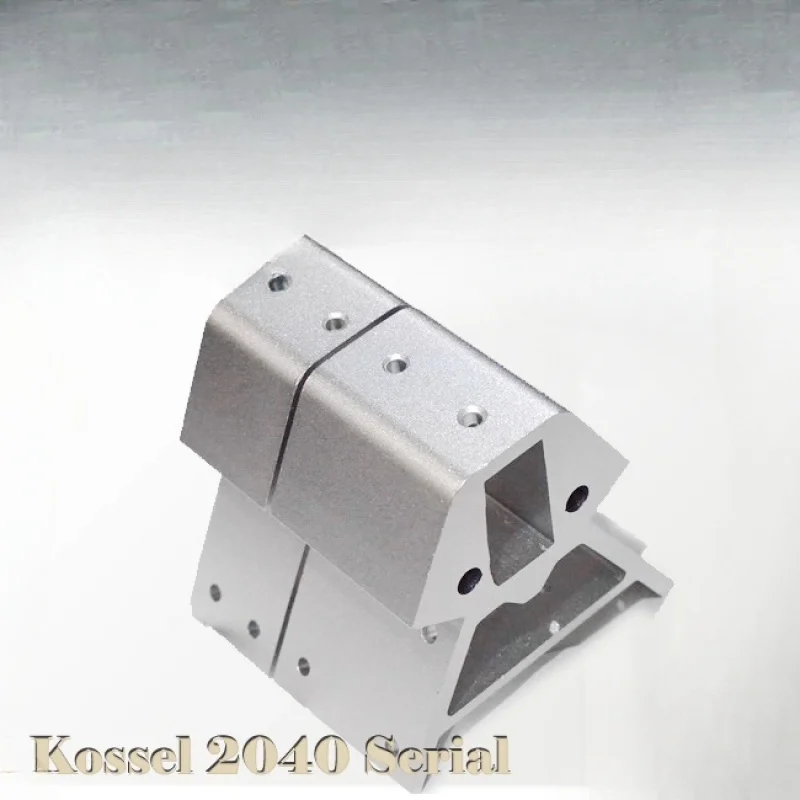 

ДЛЯ 2040Kossel/DELTA SERIAL металлический алюминиевый угловой деталь 42/57, аксессуары для среднего и большого 3D-принтера