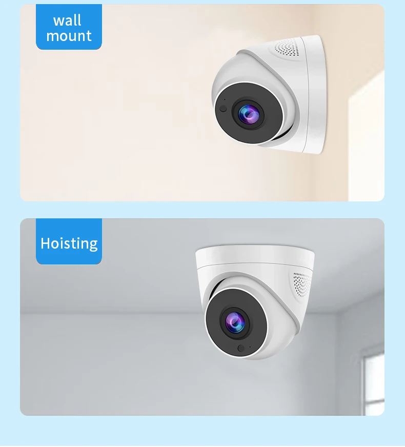 A5 3mp Hd Ip Camera 2.4g Wireless Wifi Night Vision Video Surveillance Security Camcorder Motion Detection Cctv Monitor