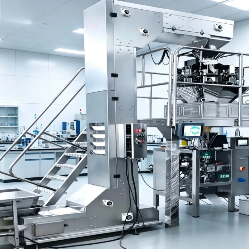 Automatic Plastic Food Sugar Snack Packing Machine Production Line with Electronic Weighing 220V/380V for Packaging Industry