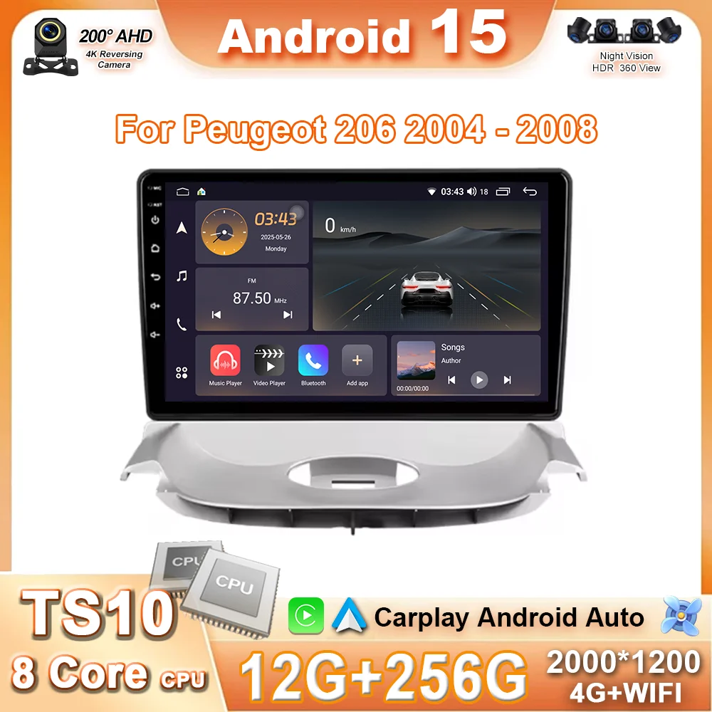 Android 15 Car Radi…