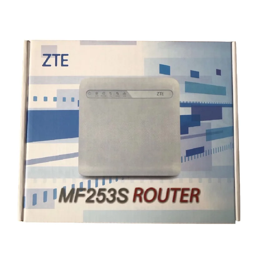 Unlocked MF253s 4G LTE Wireless CPE Router with SIM Card Slot Home Use Dual-Band 2.4G/5G 4 LAN Ports