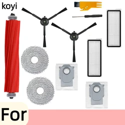 Roborock Q Revo MaxV/Q Revo S/Q Revo Pro Robot aspirador accesorio bolsa de polvo Cepillo Lateral principal filtro Hepa paños de