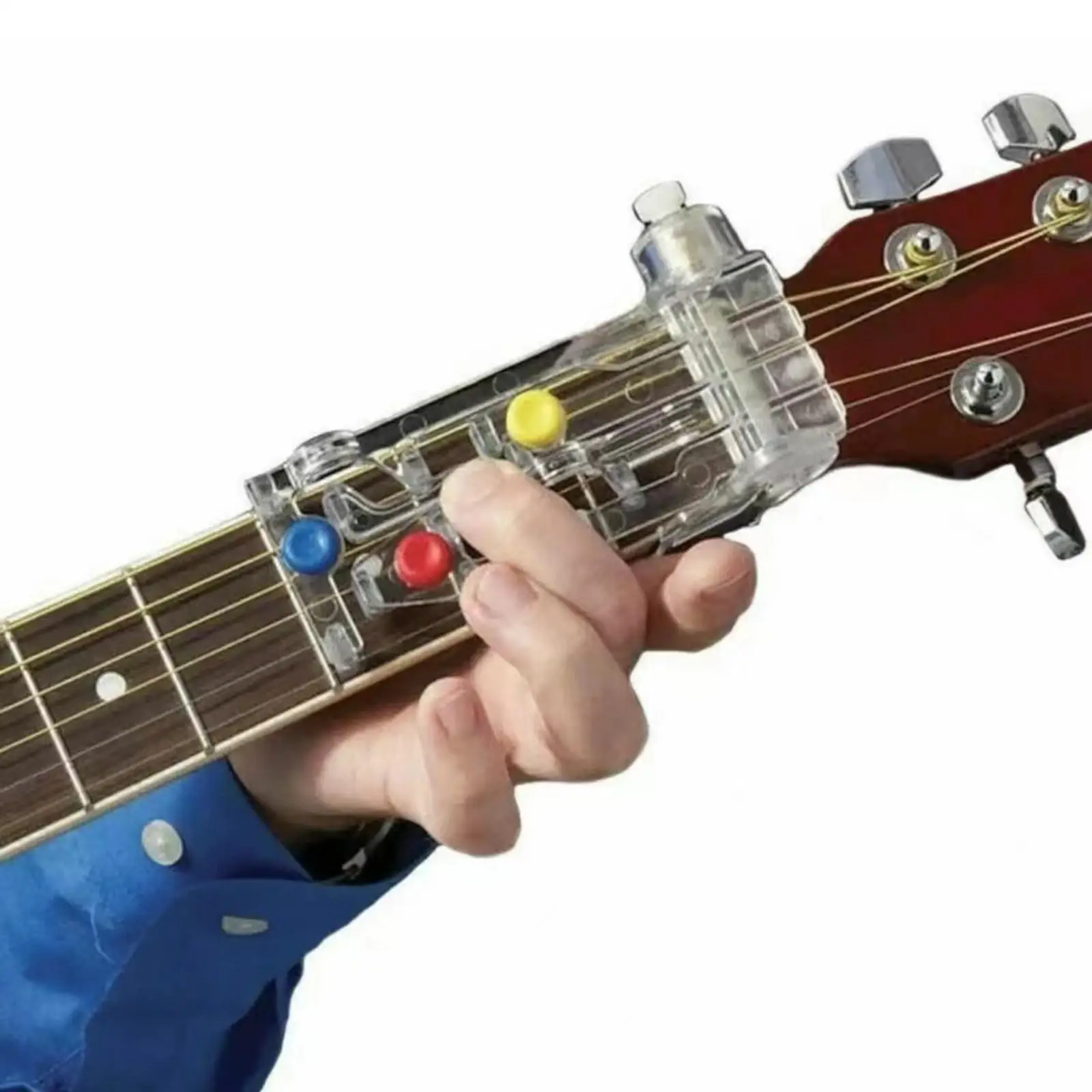 Right Handed Assisted Playing Tool Guitar Learning System Guitar Trainer Tool for Adults Child Guitar Learning