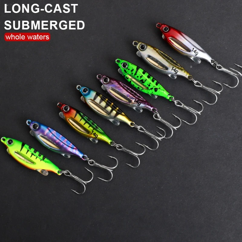 2 قطعة 4 جرام 7 جرام-20 جرام ملعقة تهزهز ثلاثية الأبعاد العين الجليد الصيد إغراء مضيئة الطعم الثابت مع توهج العصي Wobblers ل باس الصيد اكسسوارات سمك السلمون المرقط