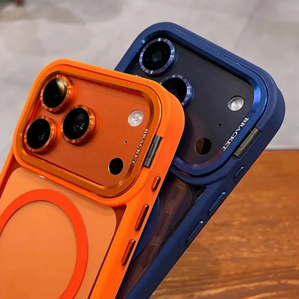 Camera Bracket Magsafe Phone Case for IPhone 17 Pro Max Air Wrist Strap Lens Film Cover for IPhone 16 15 14 Plus 11 12 13 Pro