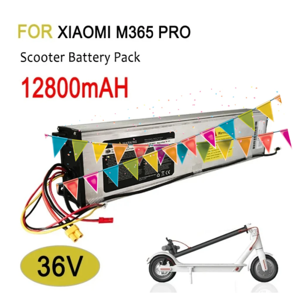 Original High Capacity/Endurance Battery Pack 36V 12800mAh For XIAOMI M365 PRO Scooter