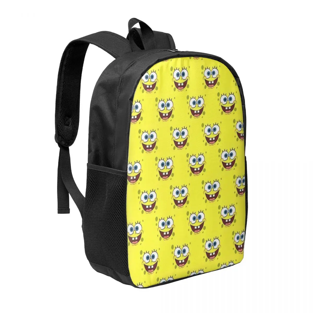 Spongebob 17-Inch Student Backpack - Comfortable and Practical Backpack for Daily Use, School, and Travel