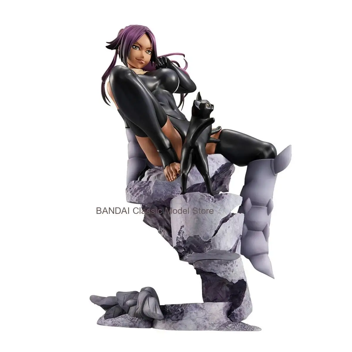 100% Original in Stock MegaHouse G.E.M. Bleach Shihouin Yoruichi 