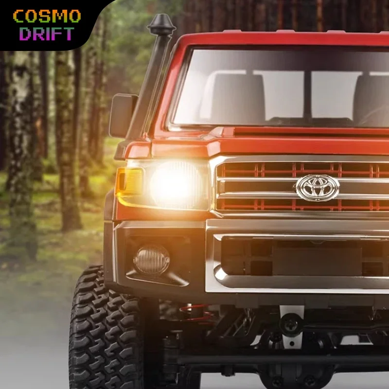 New MN82 4WD RC Rock Crawler Pickup Truck High Power Off Road Climbing Remote Control Car Model Toy for Outdoor Adventure Kids