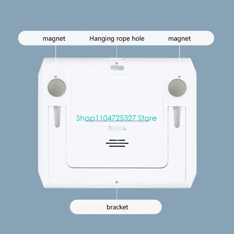 D8KF Multifunction 5 canal Timer cozinha com tela e anexo magnético Timer digital multiuso simples usar