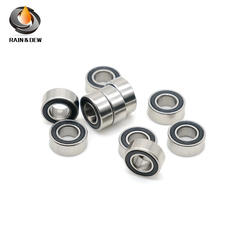 

684-2RS Bearing 4*9*4mm ( 10 PCS ) ABEC-7 Miniature 684RS Bearing Steel Ball Bearings L-940DD