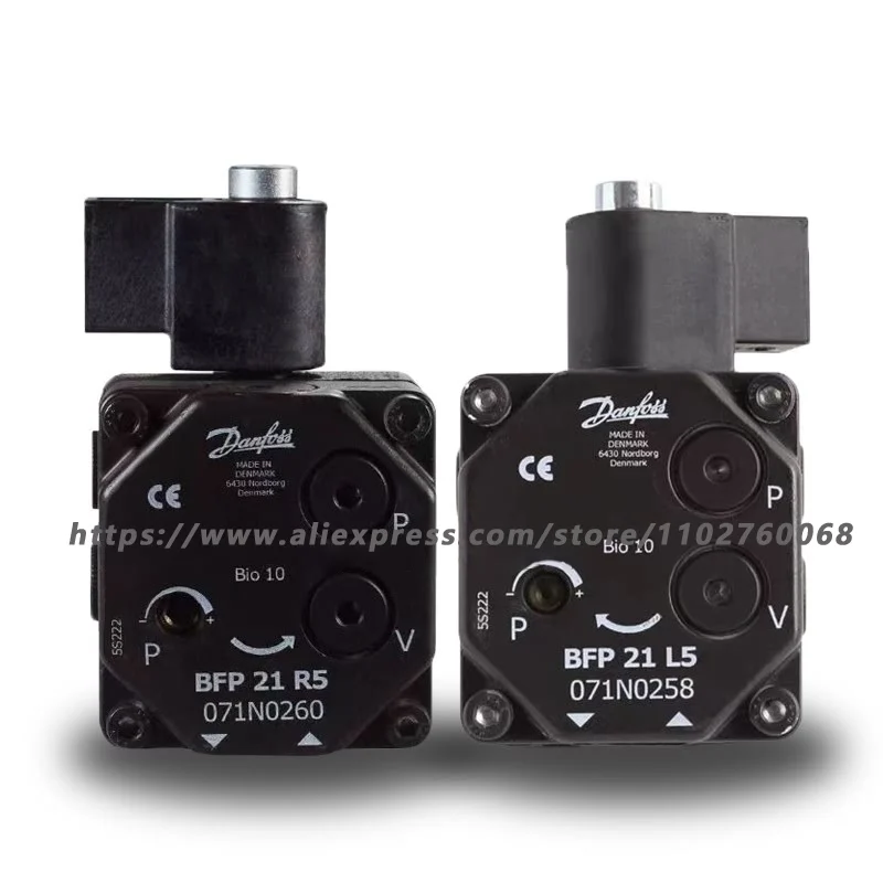 

Масляный насос Danfoss BFP21R3 BFP21R5 BFP21L3 BFP21L5, бустер дизельной горелки, шестеренчатый масляный насос, топливное масло