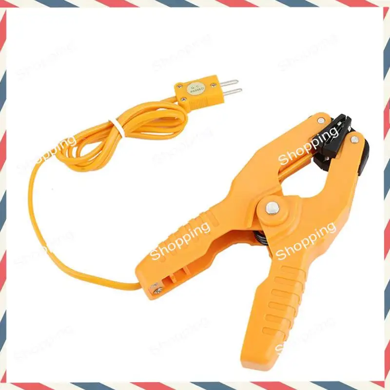 M20K HT-05 K Tipo Termopar Sensor Temperatura Chumbo Braçadeira de Tubo 1-3/8 Polegadas -40-200 ℃   HT-05 Amarelo