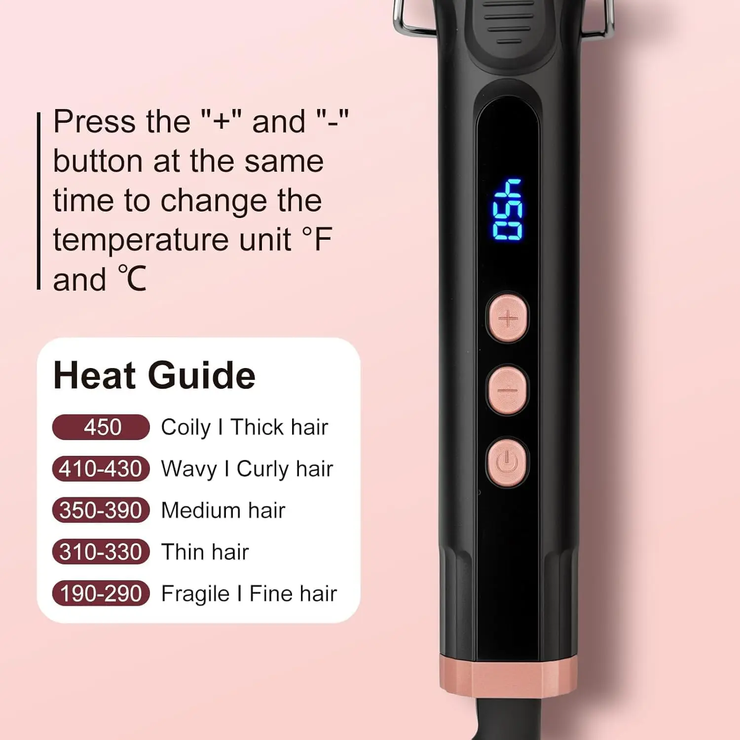 3/8 Inch Small Curling Iron Wand for Tight Curls, 9mm Thin Curling Wand for Short & Long Hair, Ceramic Barrel Hair Curler with Adjustable Temperature, Dual Voltage, Heat Resistant Glove Included