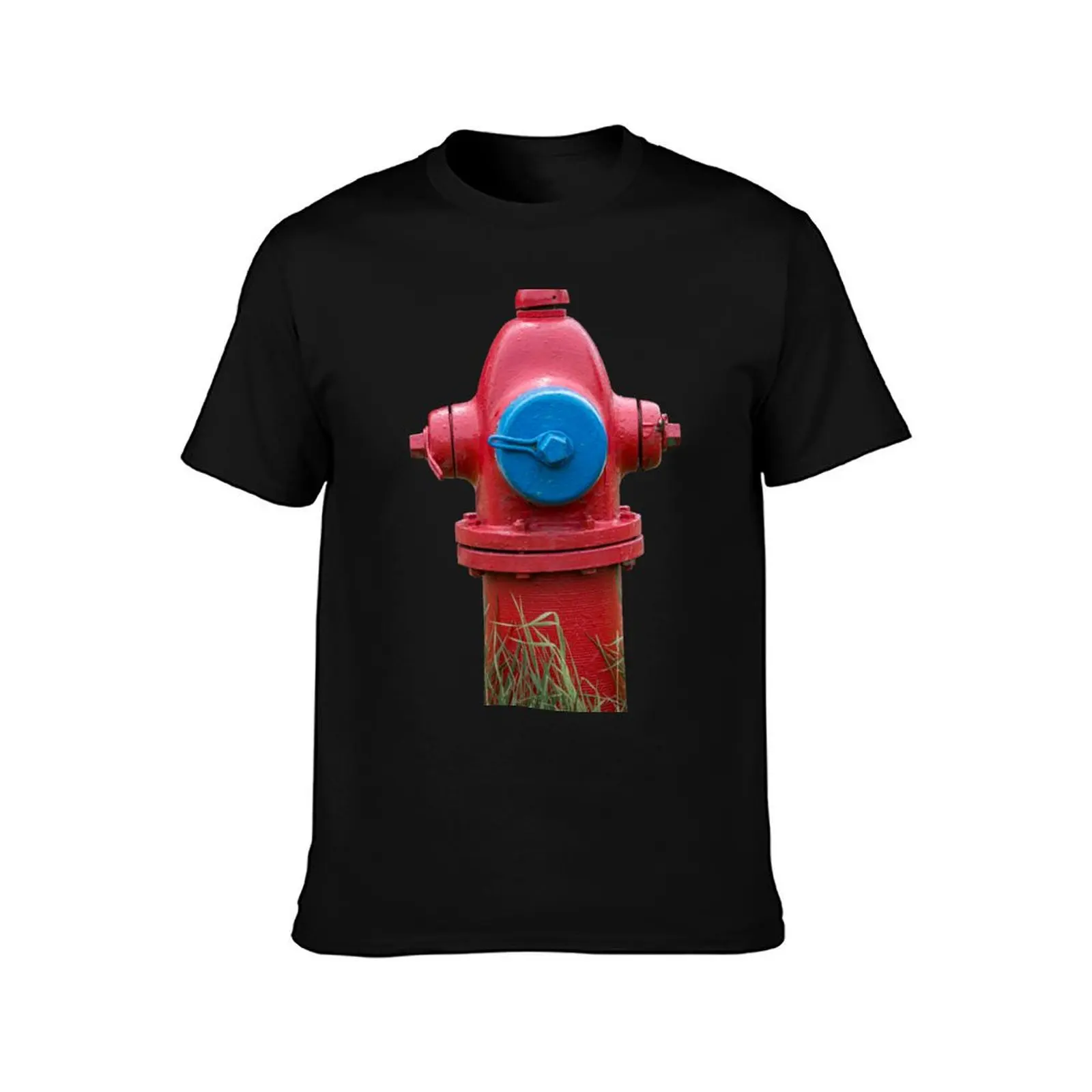 Traverse City Iron Works Final Fire Hydrant T-Shirt Minimalist Casual Short Sleeve Top T-Shirt