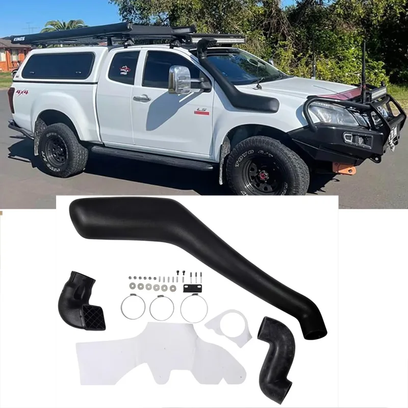 

Для ISUZU D-MAX 2012-2019 4X4 воздушный фильтр с высоким расходом, аксессуары для внедорожного впуска, комплекты для стайлинга автомобилей, трубка, система воздухозаборника