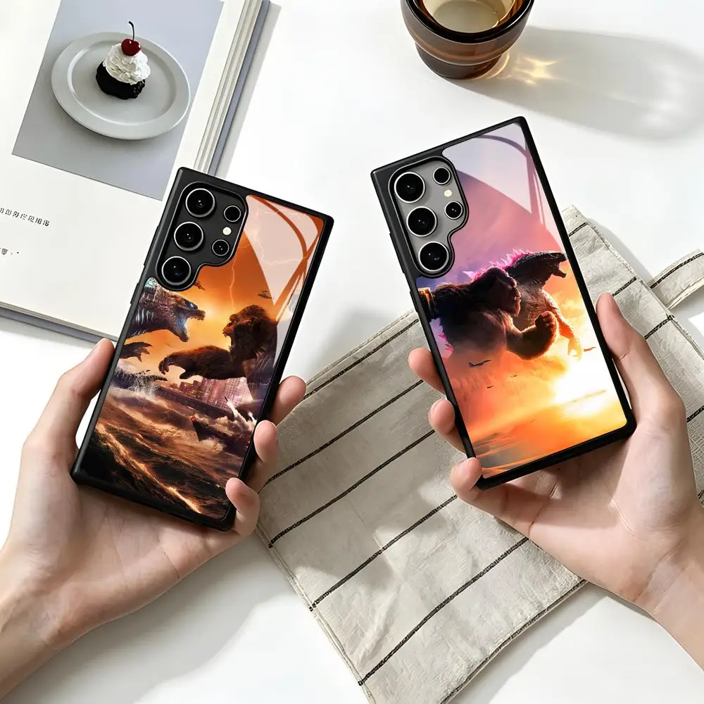 Чехол для телефона Japan Monster G-Godzillas для SAMSUNG S26 25 24 S22 S20 ULTRA S21 S30 23 Note5 S8 Plus S9 S10E Lite PC+TPU Funda