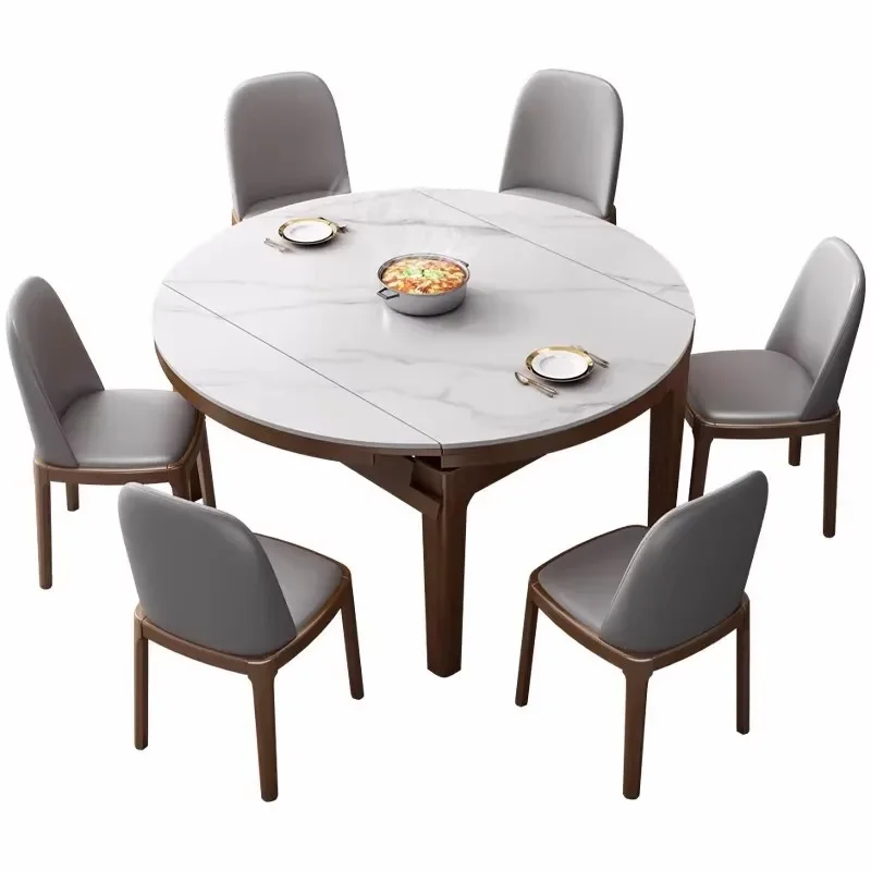 Slate dining table and chairs