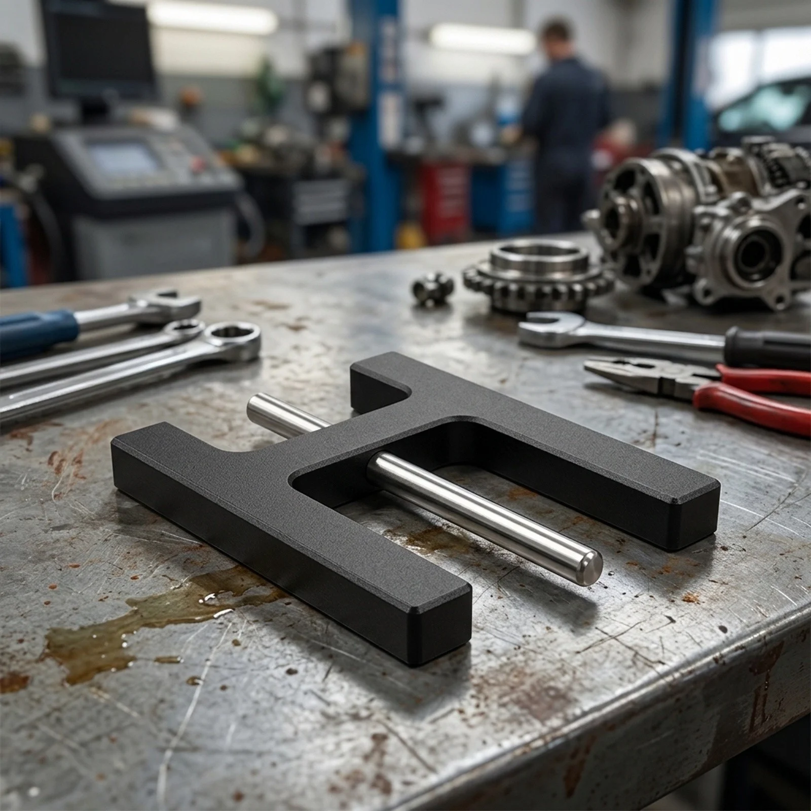 Braking Performance 0.15 Kg Master Cylinder Gauge Piston Hole Depth Measurement Professional Installation Recommended