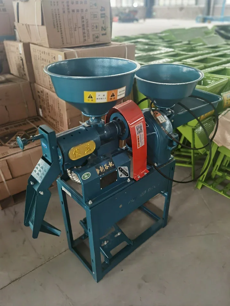 High Quality portable rice and corn miller machine comercial Auto Durable and New Condition for Farm Industries